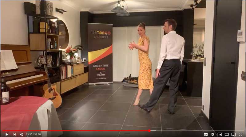 leçon de tango en ligne firstyears Class1