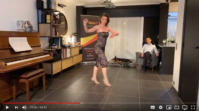 cours de tango en ligne pour avancés